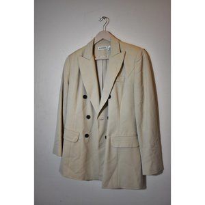 Ann Taylor LOFT Petites Beige Blazer Jacket